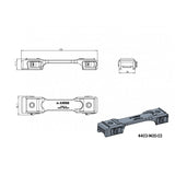 30mm scope rings | one-piece picatinny base with levers