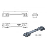 30mm scope rings | one-piece picatinny base with levers