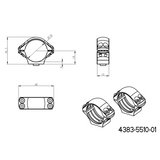 30mm scope rings | two-piece picatinny base with QD levers