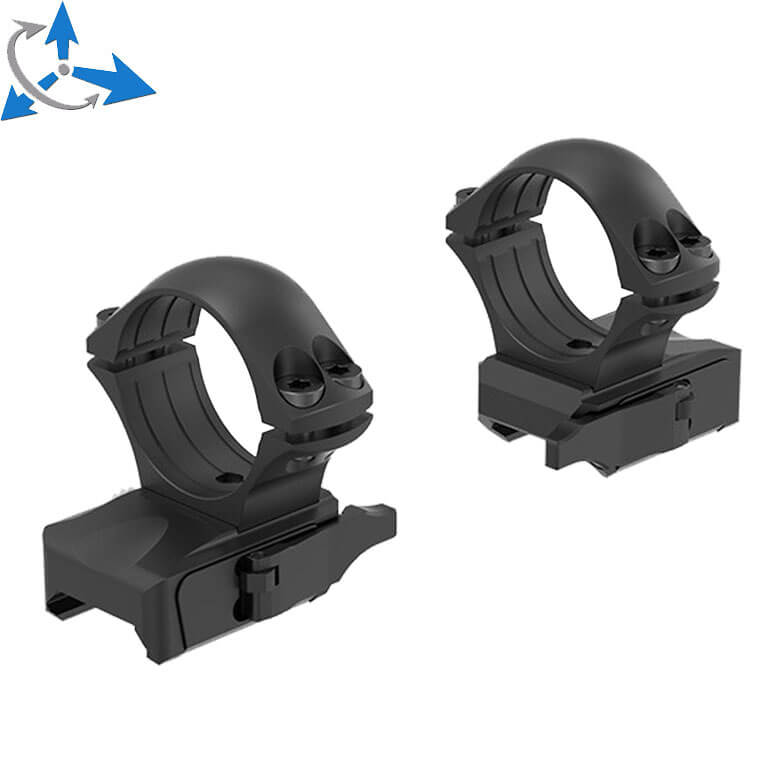 34mm scope rings | two-piece Picatinny QD Ergo base