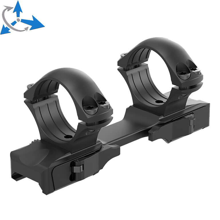 30mm scope rings | short Picatinny QD Ergo base