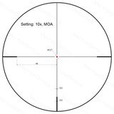 Vector Optics Forester 2-10x40SFP rifle scope