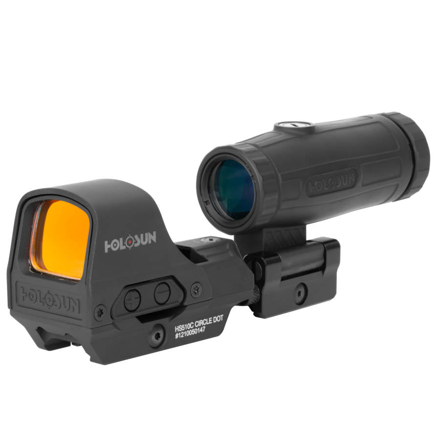 Holosun 510C + HM3X magnifier