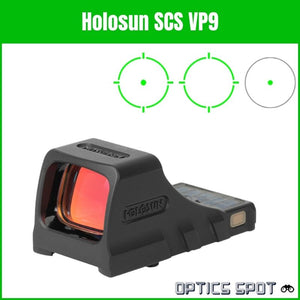 Holosun pistol optics with direct mounting