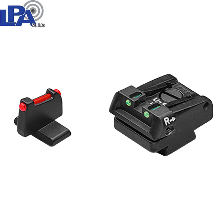 HK VP9 OR & HS SFP9 OR adjustable sight set with fiber optics