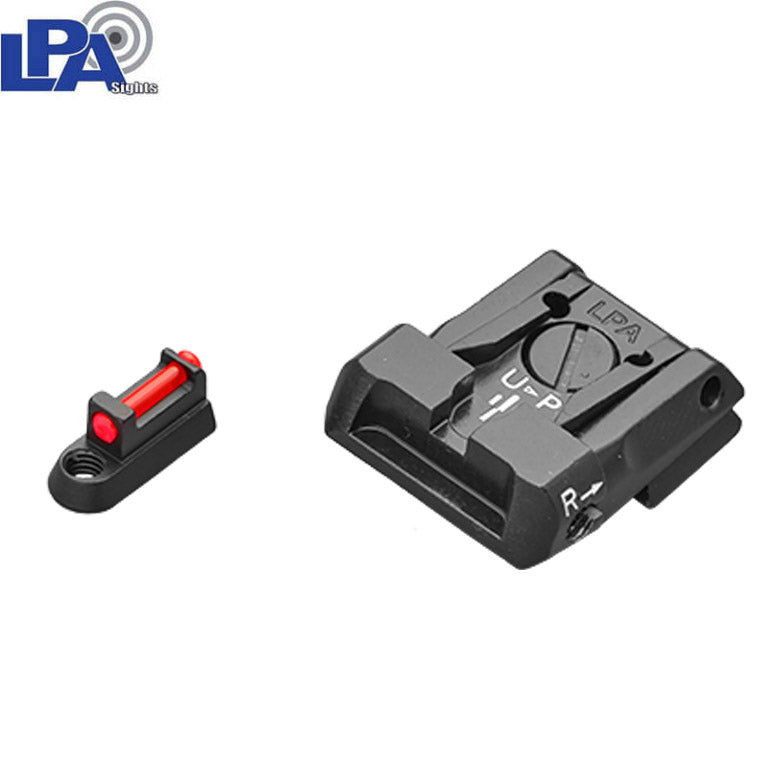 CZ P-07, CZ P-09 adjustable sight set with fiber optics