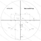 Vector Optics Veyron 6-24x44 IR First Focal Plane Illuminated rifle scope